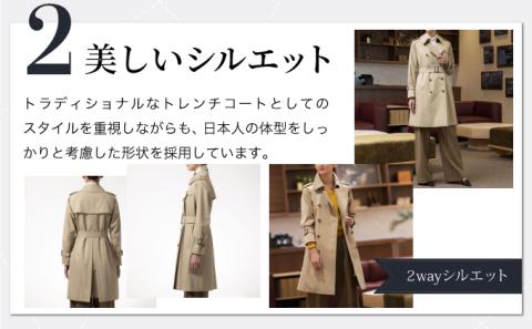 トレンチコート（女性用）「The Trench -womens-」＜ネイビー＞【02402-0162】