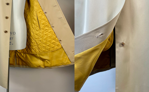 ステンカラーコート『The Balmacaan-Mens』　男性用＜ベージュ・カーキ・ネイビーから選択＞ 【送料無料 青森県 七戸町 羽織 アパレル 服 洋服 上着 羽織 コート ステンカラーコート 秋 冬 春 メンズ 男性 シンプル 普段着 綺麗め 通勤 スーツ 】　【02402-0355】