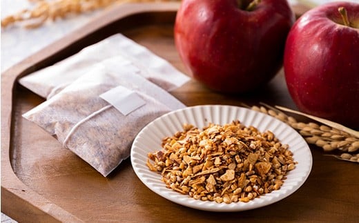 りんご玄米茶の2個セット　【02402-0377】