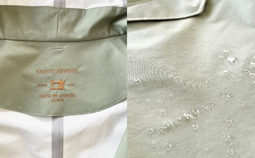 高耐候モッズコート 【送料無料 青森県 七戸町 羽織 アパレル 服 洋服 上着 羽織 コート モッズコート 秋 冬 春 ユニセックス 男性 女性 シンプル 普段着】　【02402-0420】