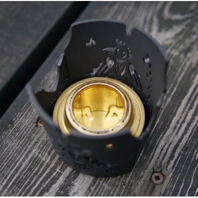 フェニックスライズの小型コンロ「ほたる　ブラック」【配送不可地域：離島・沖縄県】