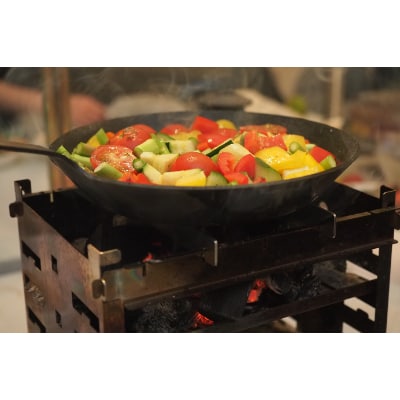 フェニックスライズ　直火フライパン[深型・一体タイプ]【配送不可地域：離島・沖縄県】