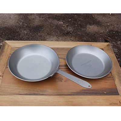 フェニックスライズのソロ向けミニフライパン「コメット全チタン」ふた・取っ手付き1セット【配送不可地域：離島・沖縄県】