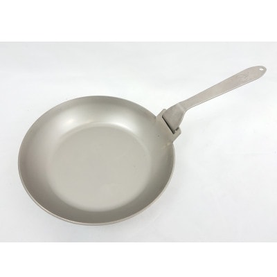 フェニックスライズのソロ用フライパン「コメット全チタン」とコメット用七輪「ひとり酒」ふた・取っ手付き【配送不可地域：離島・沖縄県】