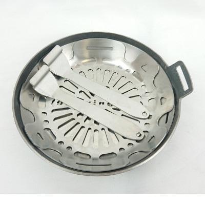 フェニックスライズのソロ用フライパン「コメット」とコメット用七輪「ひとり酒」ふた・取っ手付き1セット【配送不可地域：離島・沖縄県】