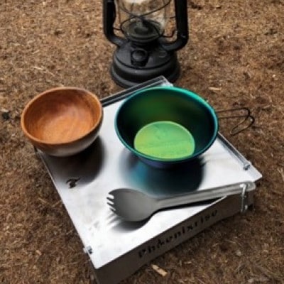 フェニックスライズの焚火台、スタンドセット「Distortion+スタンドセット」【配送不可地域：離島・沖縄県】