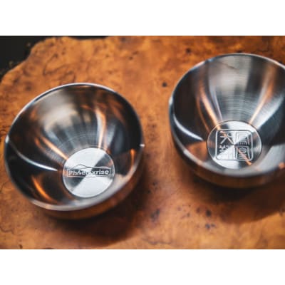 フェニックスライズのぐい呑み「だるま(鳳凰天翔)」【配送不可地域：離島・沖縄県】