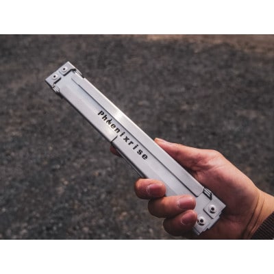 [DD-C0]フェニックスライズの薪スタンド「ダブルデッカちゃん0号」【配送不可地域：離島・沖縄県】