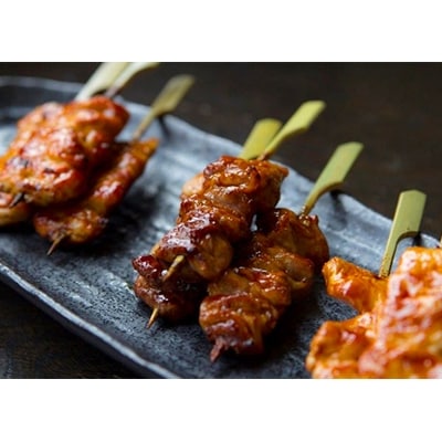 青森シャモロック焼き鳥40本セット　とっても美味しい!プリプリの歯ごたえがクセになります!【配送不可地域：離島・沖縄県】