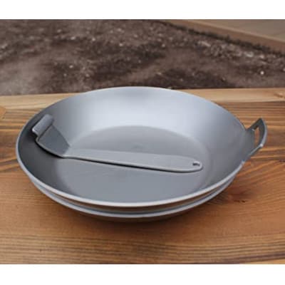 フェニックスライズのソロ向けミニフライパン「コメット全チタン」ふた・取っ手付き1セット【配送不可地域：離島・沖縄県】