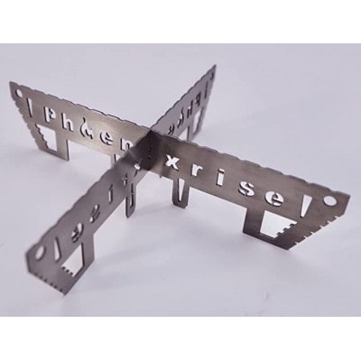 フェニックスライズの「アルコールストーブ用五徳チタン[大]」【配送不可地域：離島・沖縄県】