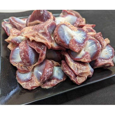 【希少部位】青森シャモロック　砂肝1kg×2パック　冷凍【配送不可地域：離島・沖縄県】