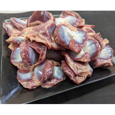 【希少部位】青森シャモロック　砂肝1kg×4パック　冷凍【配送不可地域：離島・沖縄県】