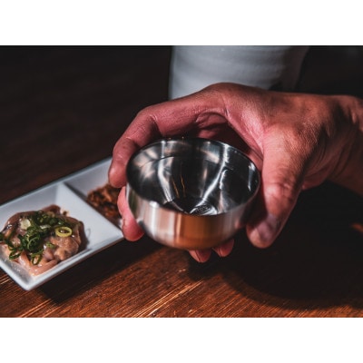 フェニックスライズのぐい呑み「だるま(ロゴ)」【配送不可地域：離島・沖縄県】