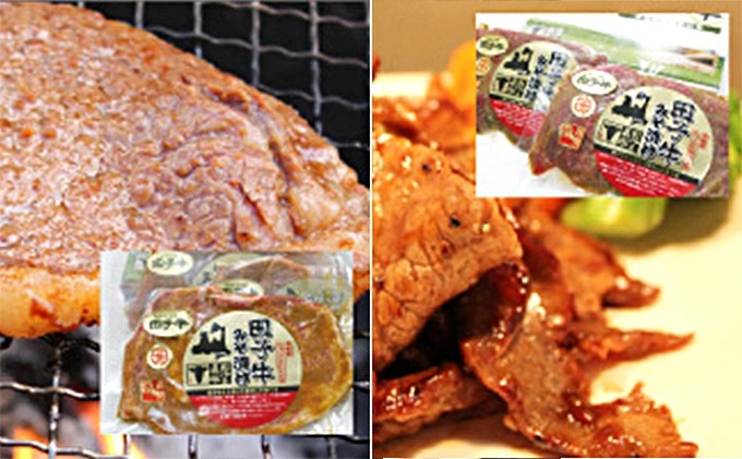 田子牛こだわりの味噌漬セット2種600g