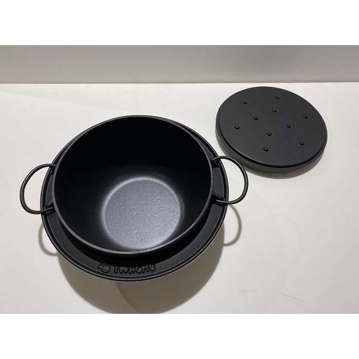 南部鉄器 ごはん鍋 5合炊き 直火対応 IH対応 岩鋳 日本製 南部鉄器なべ アウトドア キャンプ キャンプ用品 キッチン キッチン用品 キッチングッズ 調理器具 南部鉄 鉄鍋 健康 工芸品 民芸品 伝統工芸品 岩手 岩手県 盛岡市