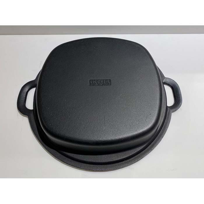 南部鉄器 すき焼き 兼用 餃子 鍋 直火対応 IH対応 岩鋳 日本製 木蓋 蓋付き すき焼き鍋 南部鉄器なべ 鉄分補給 貧血予防 キッチン キッチン用品 キッチングッズ 調理器具 南部鉄 鉄鍋 鉄分 健康 工芸品 民芸品 伝統工芸品 岩手 岩手県 盛岡市