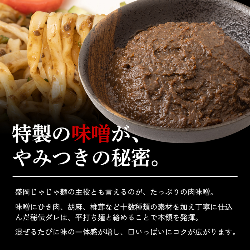 じゃじゃ麺 白龍 2食 セット 詰め合わせ 盛岡三大麺 生麺 麺 うどん 生うどん 混ぜうどん 混ぜ麺 平うち麺 麺類 味噌 肉味噌 ちいたんたん 惣菜 昼食 夜食 夕食 岩手 岩手県 盛岡市