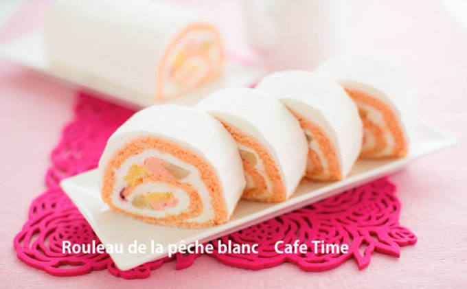 【季節限定】白桃ロール＆ショコランジュセット