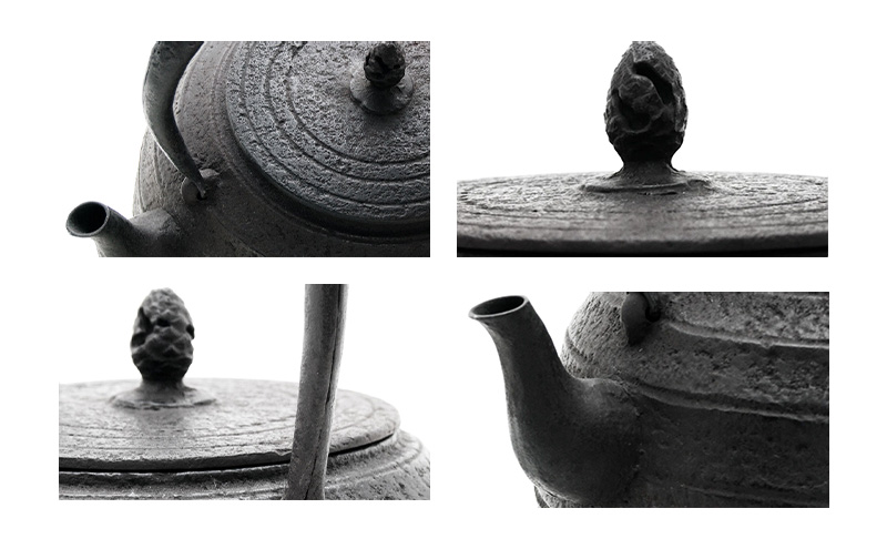 【南部鉄器】面取玉縁東山形鉄瓶(めんとりたまぶちひがしやまがたてつびん) 仁左衛門釜 2.5L 鉄瓶 やかん 急須 伝統工芸品 最高級品 プレゼント 観賞用 岩手県 盛岡市 御釜屋 砂鉄製 鉄分 健康増進 鉄分摂取 お茶 直火OK 錆びにくい