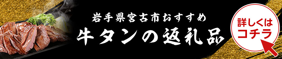 宮古市おすすめ　返礼品　牛タン		