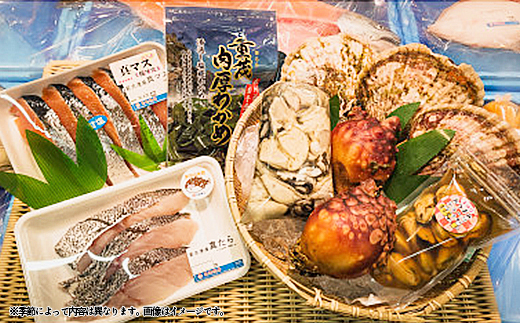 【三陸厳選】岩船商店おまかせ海産物詰め合わせセット(2)【配送不可地域：離島・沖縄県・九州】