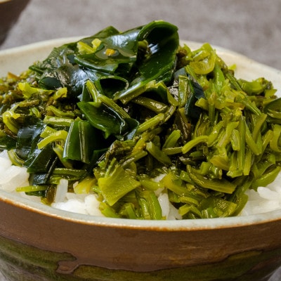 【浄土ヶ浜パークホテル】スーパーフード瓶ドン2本セット 「あかもくワカメ＆海鮮ぶっかけ」【配送不可地域：離島】