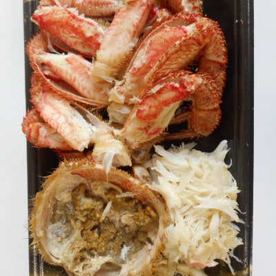 三陸宮古産　蒸し毛ガニ　200g～300g×2杯【配送不可地域：離島】