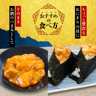 塩うに　岩手県産　60g×4本【配送不可地域：離島】