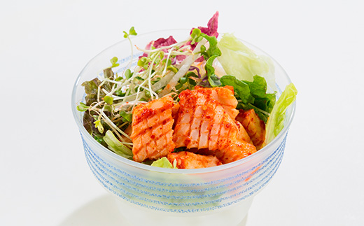 宮古の特産食材で味付けしたサラダにあうボイルイカ「サラダイカ」2種各2パック詰合せセット【配送不可地域：離島】