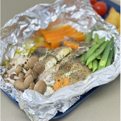 一夜干しかれい「マガレイ 4尾」と「かれいのホイル焼き」を得意料理にするセット【配送不可地域：離島】