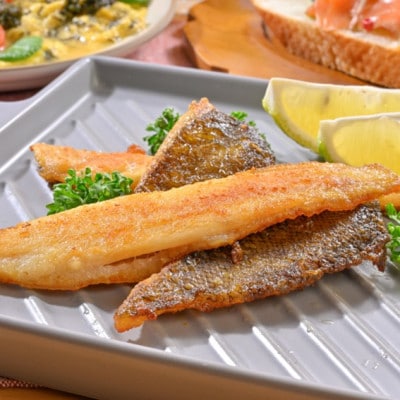 「かれいの唐揚げ」を得意料理にするセット 150g×1袋 (5～7切入)【配送不可地域：離島】