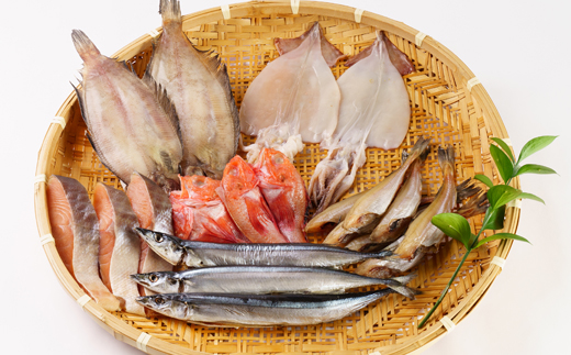 宮古干物詰め合わせAセット 6種入り【配送不可地域：離島】