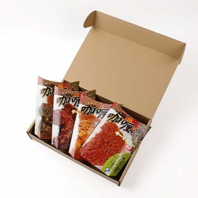 岩手県産肉使用【無添加】レトルトカレー4点セット(チキン、ビーフ、ポーク、キーマ 各1人前)