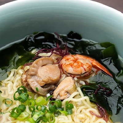 【三陸宮古】磯ラーメン徳用(3食)×2パック　計6食【配送不可地域：離島】