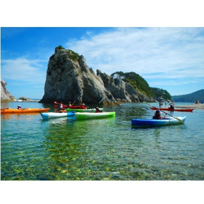 【三陸・浄土ヶ浜】シーカヤックでジオパーク体験!大人2名様　利用券