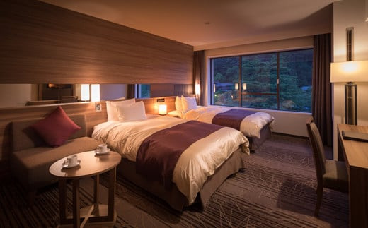 【70分飲み放題付】花巻温泉に泊まる ペア宿泊券(1泊2食付) 【1891】