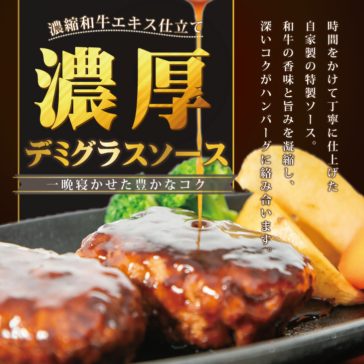 自家製デミグラスソースハンバーグ  140g×20個｜冷凍・湯せんで簡単調理 【2192】