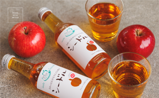 家族で楽しむ！花巻林檎のシードル＆ジュースセット 【1077】