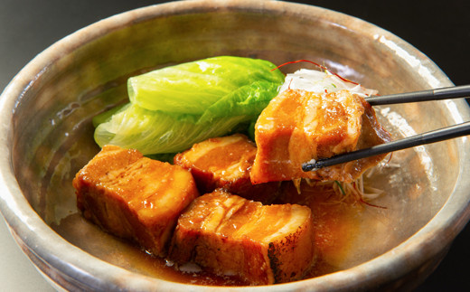 【お試しパック！】花巻 ブランド 豚『白金豚 の 角煮 (バラ肉）』【1258】