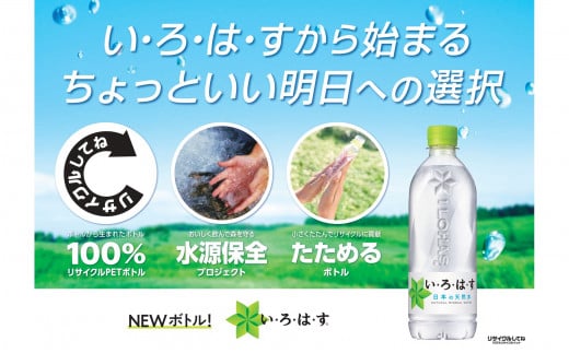 い･ろ･は･す なし 540mlPET×24本セット【1417】