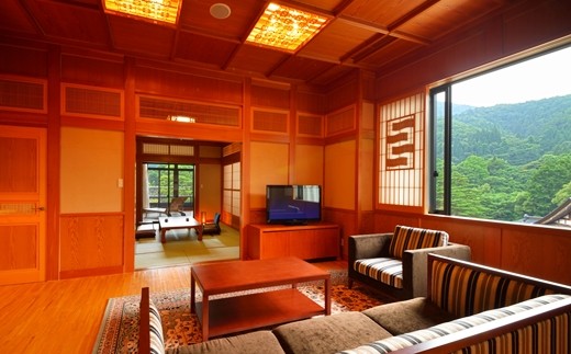 山の神温泉　優香苑ペア宿泊券(貴賓室)  【209】