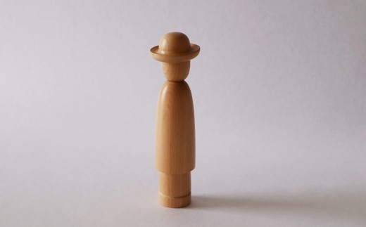 デクノボーこけし2本セット 【143】