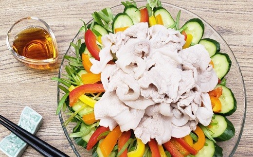 【定期便３ヶ月コース】白金豚（プラチナポーク）しゃぶしゃぶセット１kg 【515】