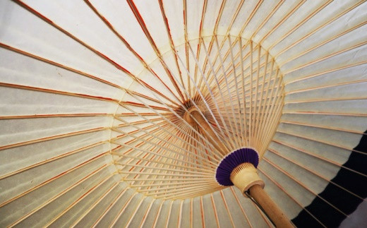 花巻傘　オーダーメイド番傘（家紋・名入れ和傘）（紺） 【663-1】