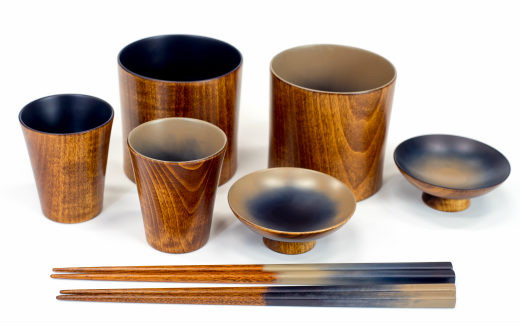 【漆器】宙模様シリーズ　宙箸 【698】