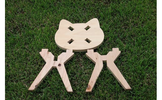 木製イス 《くま》 OTOMO STOOL mini 【1778-1】