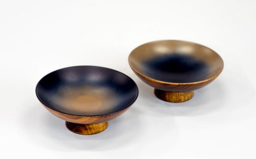 【漆器】宙模様さかずき　宙模様シリーズ 【696】