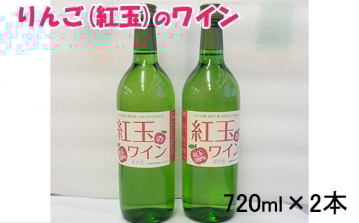 花巻産りんご「紅玉」のワイン  720ml×2本 【993】