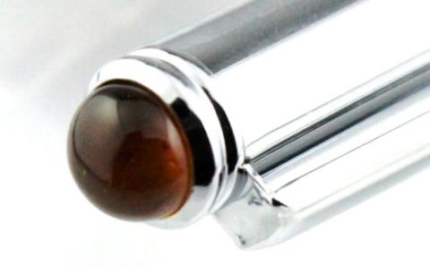 【久慈産琥珀(天冠部分)使用】琥珀ボールペン